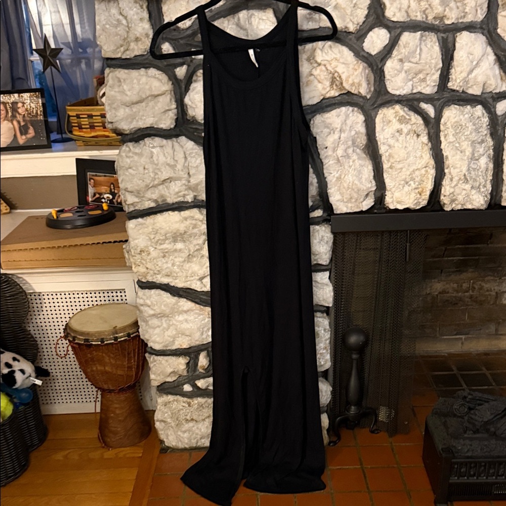 Black Sleeveless maxi dress be cool Los Angeles